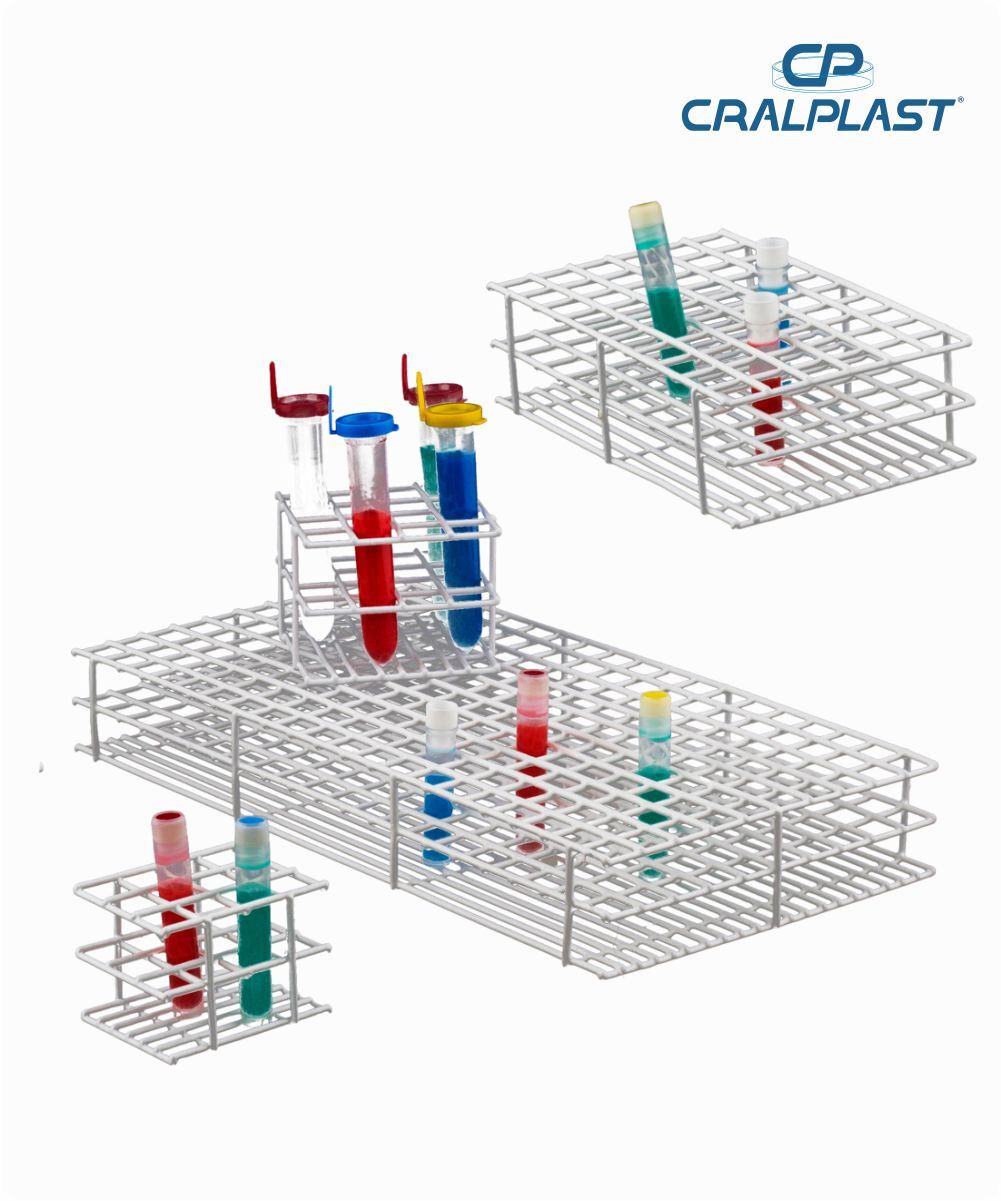 Estante arame PVC 200 furos diâmetro 17mm